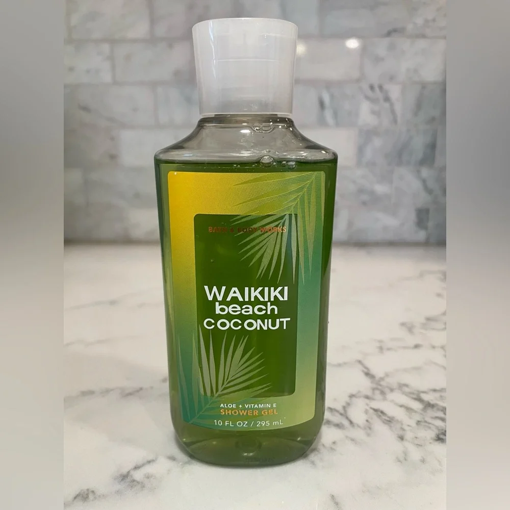 Bath and Body Works Waikiki Beach‎ Coconut Shower Gel